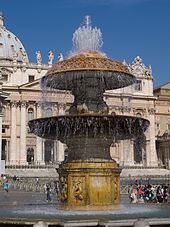 Fountains of St. Peter's Square httpsuploadwikimediaorgwikipediacommonsthu