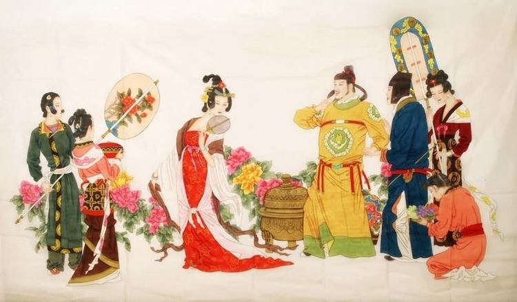 Four Beauties Chinese Famous Four Beauties Paintings China Famous Four Beauties