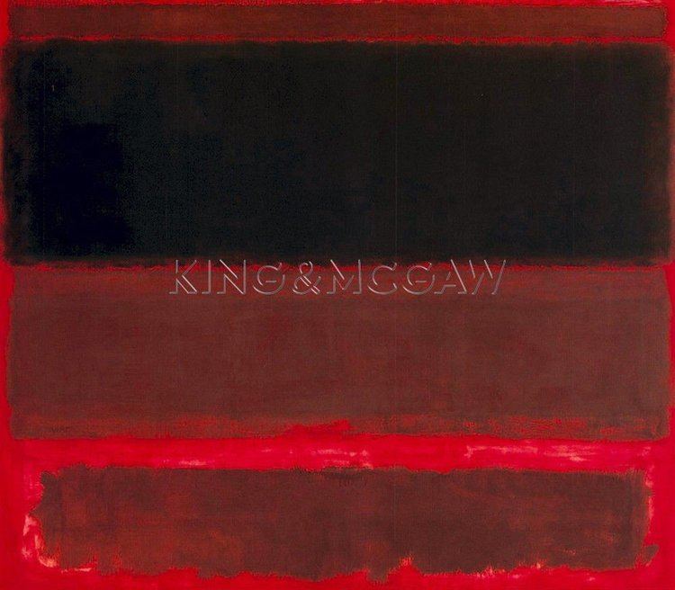 Four Darks in Red Four Darks in Red 1958 Art Print by Mark Rothko at King amp McGaw