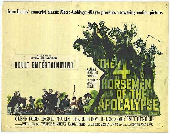 Four Horsemen of the Apocalypse (film) Four Horsemen Of The Apocalypse movie posters at movie poster