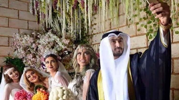 Four Wives The news regarding a Kuwaiti Man marrying four wives on the same