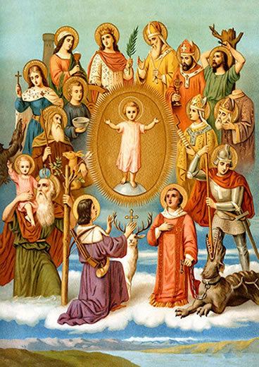 Fourteen Holy Helpers Litanies to the Fourteen Holy Helpers