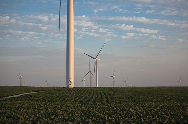 Fowler Ridge Wind Farm TOP PLANT Amazon Wind Farm Fowler Ridge Benton County Indiana