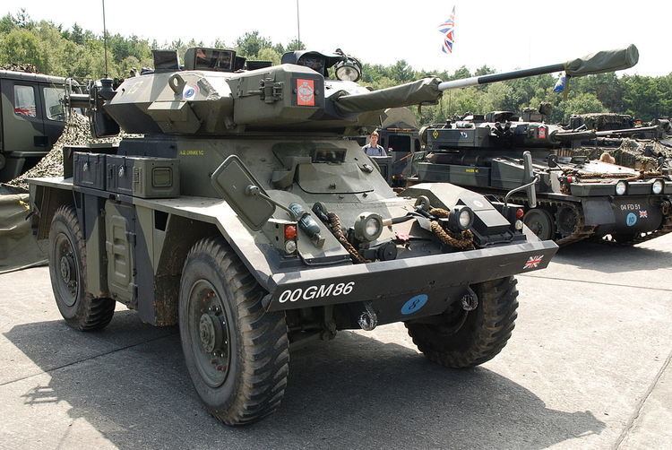 Fox armoured reconnaissance vehicle