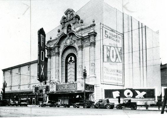 Fox Theatre (San Francisco) wwwcinemagumbocom JOURNAL Fox Theater San Francisco chapter