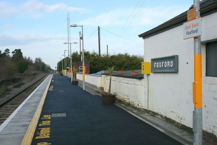 Foxford railway station