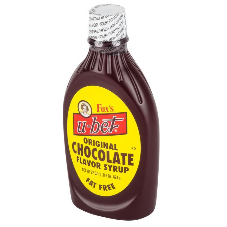 Fox's U-bet chocolate syrup Fox39s UBet Chocolate Syrup 22 oz Squeeze Bottle