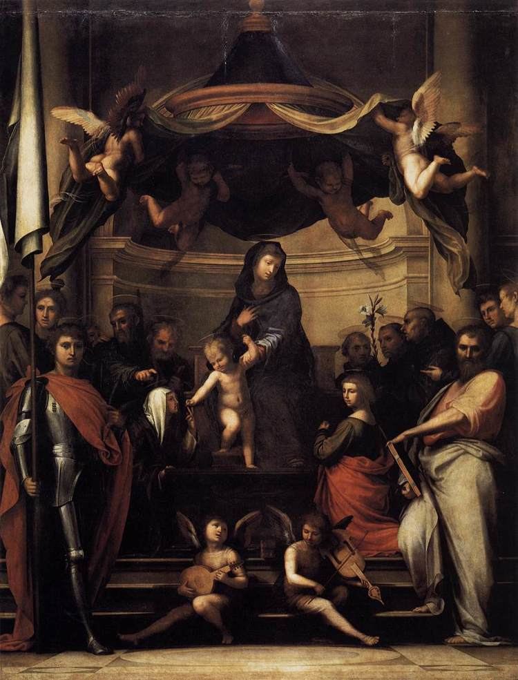 Fra Bartolomeo Mystic Marriage of St Catherine by BARTOLOMEO Fra