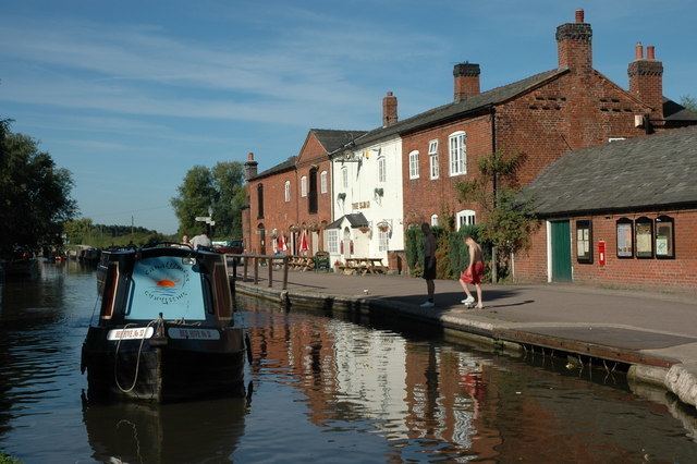Fradley Junction The Swan at Fradley Junction Row17 Geograph Britain and Ireland
