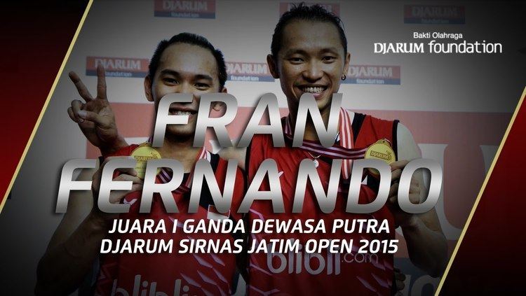 Fran Kurniawan Interview Fran Kurniawan Fernando Kurniawan Juara I Ganda Dewasa