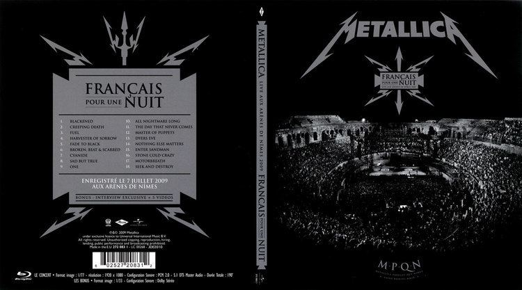 メタリカ Francais Pour Une Nuit Metallica