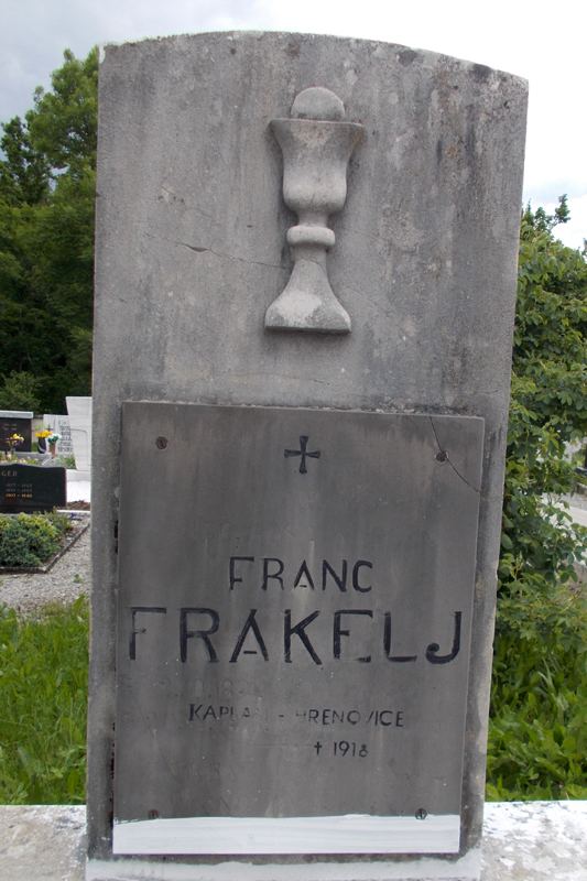 Franc Frakelj Preastiti gospod kaplan Franc Frakelj 1892 1918