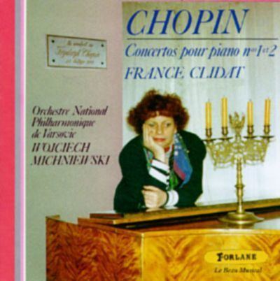 France Clidat Chopin Concertos Pour Piano Nos1amp2 France Clidat