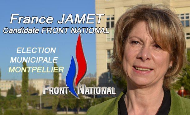 France Jamet POLITIQUE MONTPELLIER France Jamet Candidate Front