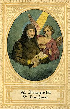 Frances of Rome wwwchristianiconographyinfoWikimedia20Commons
