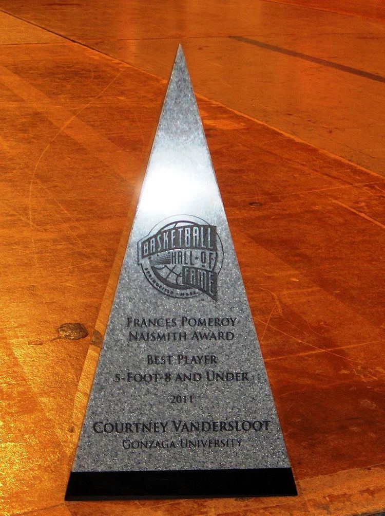 Frances Pomeroy Naismith Award