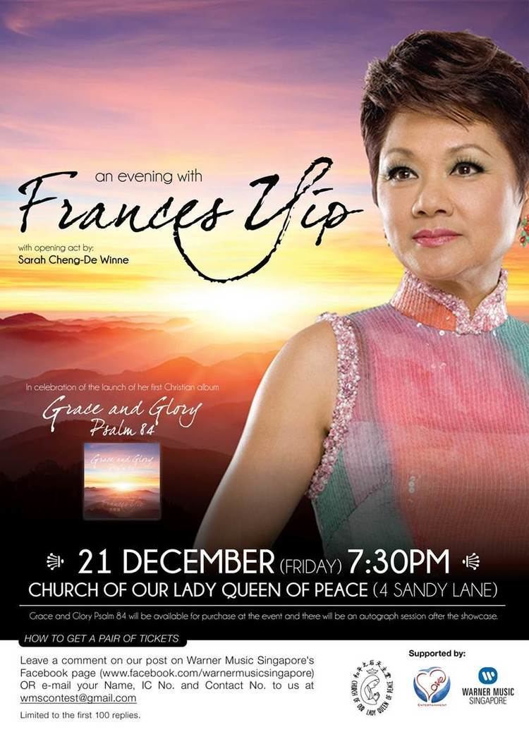 Frances Yip FRANCES YIP LIVE IN SINGAPORE NEWS POWER OF POP