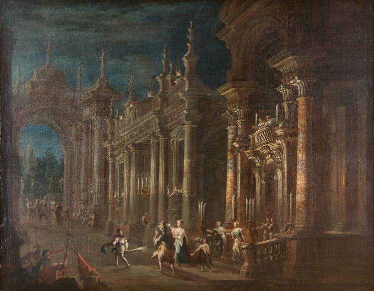 Francesco Aviani FRANCESCO AVIANI 1662 Vicenza 1715 ebenda attr PAAR CAPRICCI