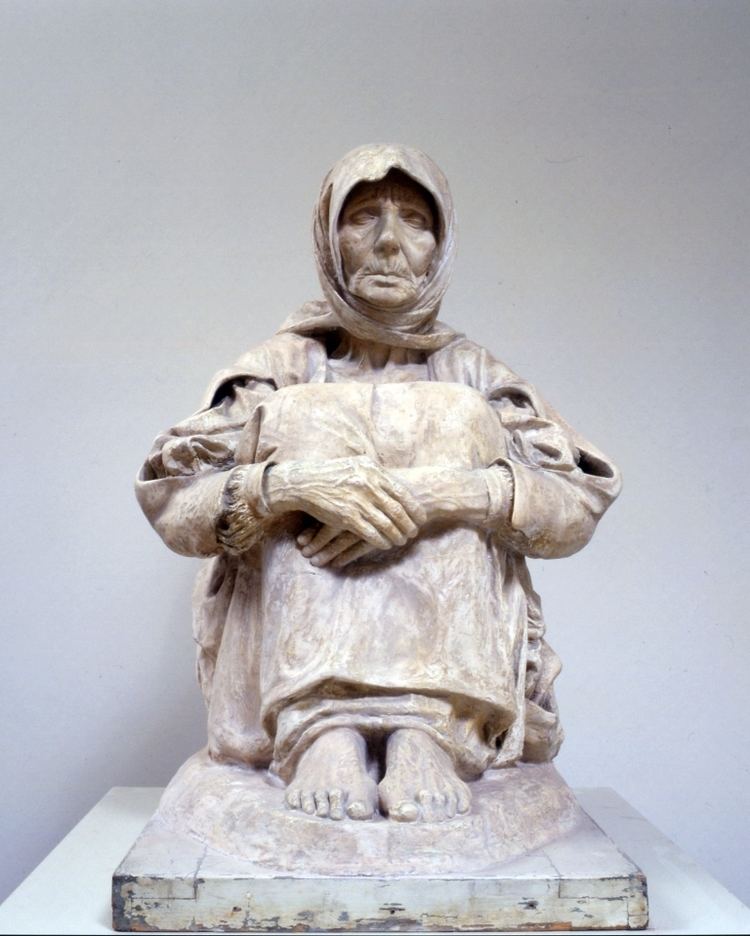 Francesco Ciusa FileThe mother of the killed Francesco Ciusa Civic art