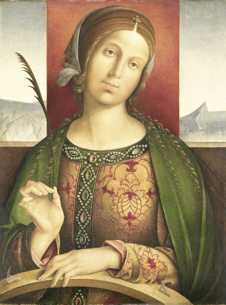 Francesco da Cotignola FileFrancesco da Cotignola De heilige Catharina van Alexandri