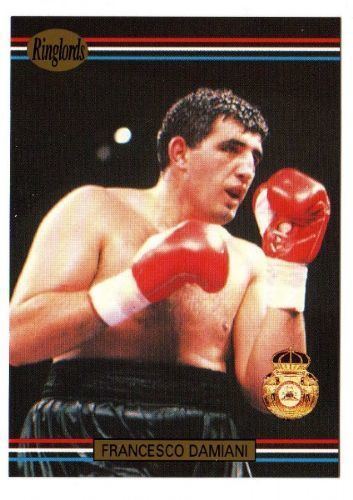 Francesco Damiani Francesco Damiani 11 RINGLORDS 1991 Boxing Trading Card