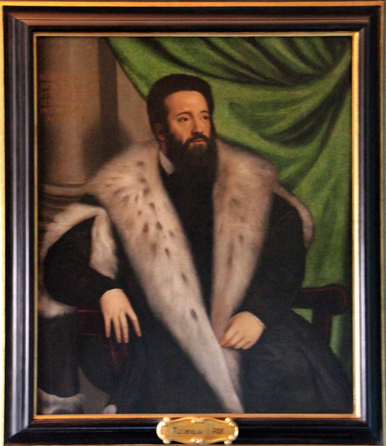 Francesco II Sforza FileTiziano eo bottega ritratto di francesco II sforzaJPG