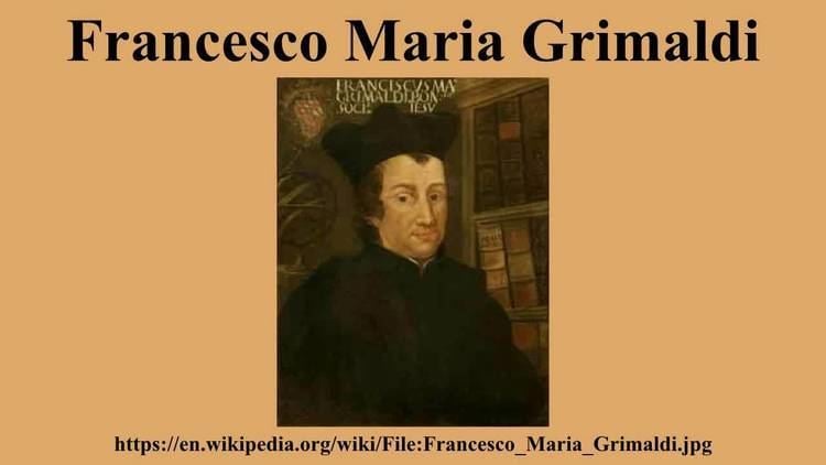 Francesco Maria Grimaldi - Alchetron, the free social encyclopedia