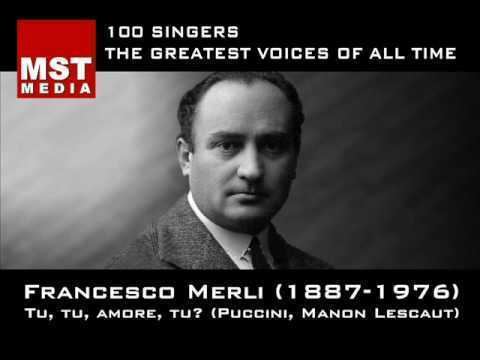 Francesco Merli 100 Greatest Singers FRANCESCO MERLI YouTube