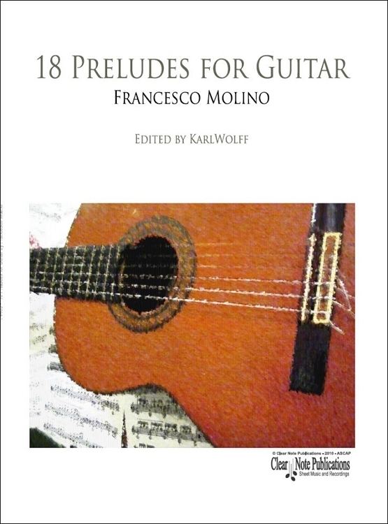 Francesco Molino Preludes for Guitar by Francesco Molino
