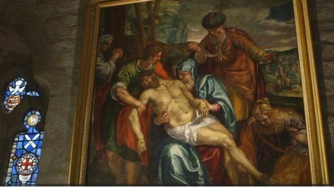 Francesco Montemezzano Lancashire church painting is 100k masterpiece BBC News