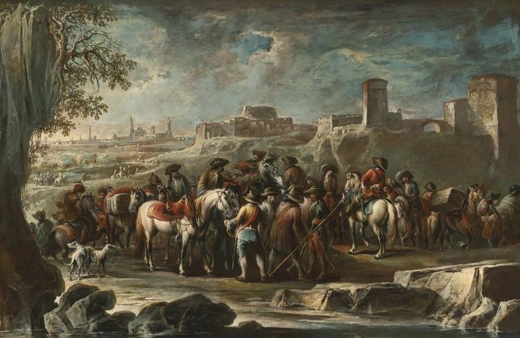 Francesco Simonini FileFrancesco Simonini 1686 1753 Soldiers in a landscapejpg