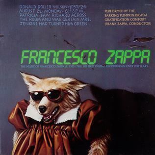 Francesco Zappa (album) httpsuploadwikimediaorgwikipediaencc6Fra