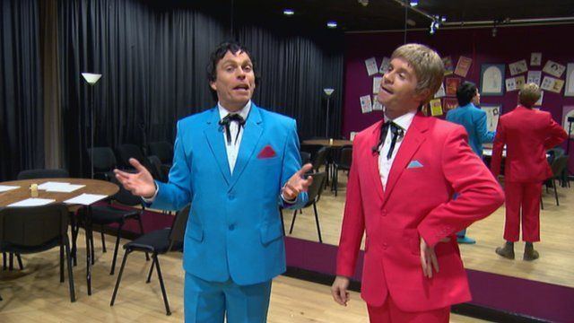 Francie and Josie Stage show tribute to Francie and Josie comedy act BBC News