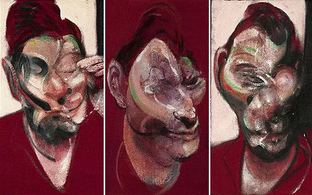 Francis Bacon (artist) Francis Bacon39s painting of Lucian Freud revealed Telegraph