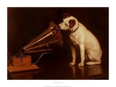 Francis Barraud His Masters Voice Poster by Francis Barraud at AllPosterscom