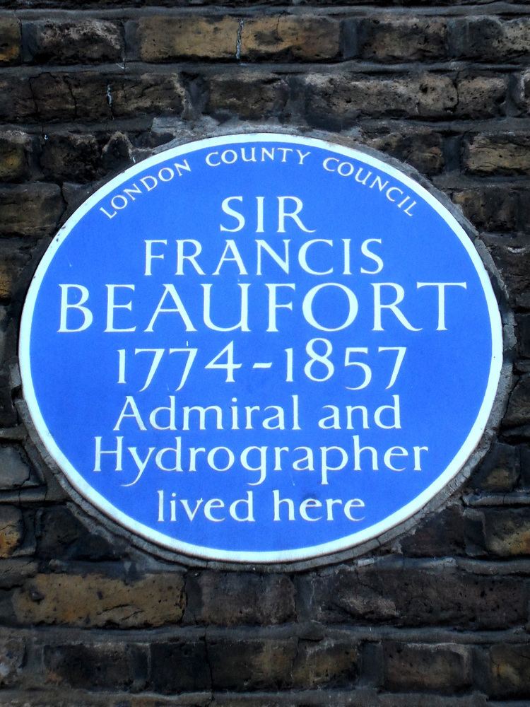 Francis Beaufort FileSIR FRANCIS BEAUFORT 17741857 Admiral and Hydrographer lived