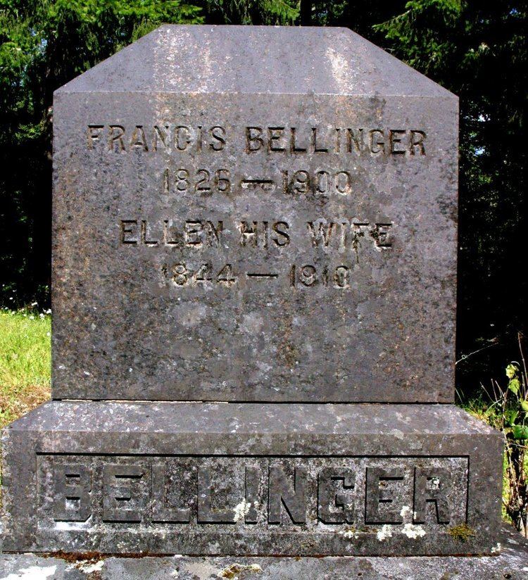 Francis Bellinger Francis Bellinger 1826 1900 Find A Grave Memorial