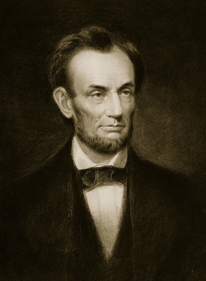 Francis Bicknell Carpenter Abraham Lincoln Painting by Francis Bicknell Carpenter