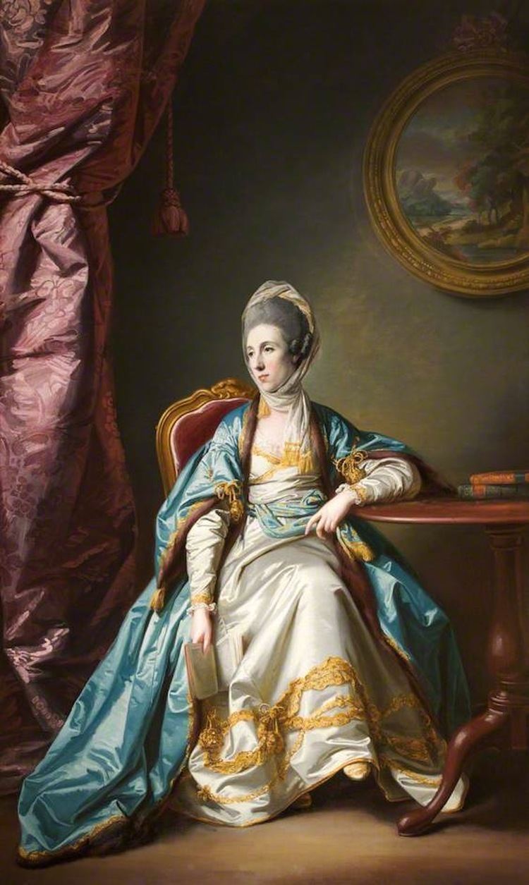 Francis Cotes Catherine Fleming d1786 Lady Leicester by Francis