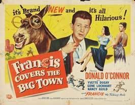 Francis Covers the Big Town Francis Covers the Big Town Movie Posters From Movie Poster Shop