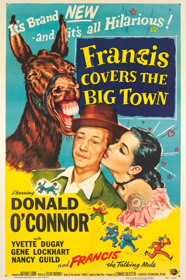 Francis Covers the Big Town wwwgstaticcomtvthumbmovieposters37983p37983