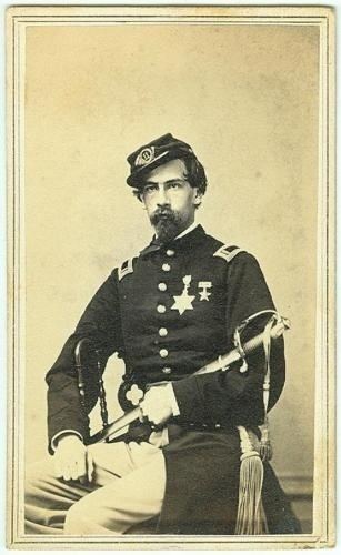 Francis E. Brownell CDV Lieutenant Francis E Brownell Officers Enlisted Men at War