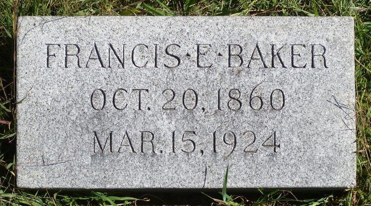 Francis Elisha Baker Judge Francis Elisha Baker 1860 1924 Find A Grave Memorial