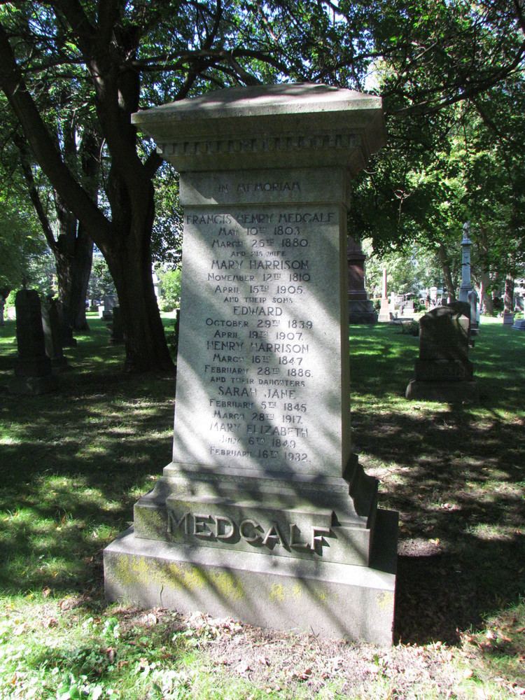 Francis Henry Medcalf Francis Henry Medcalf 1803 1880 Find A Grave Memorial
