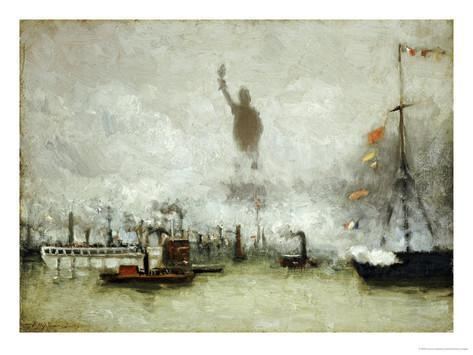 Francis Hopkinson Smith The Statue of Liberty Giclee Print by Francis Hopkinson