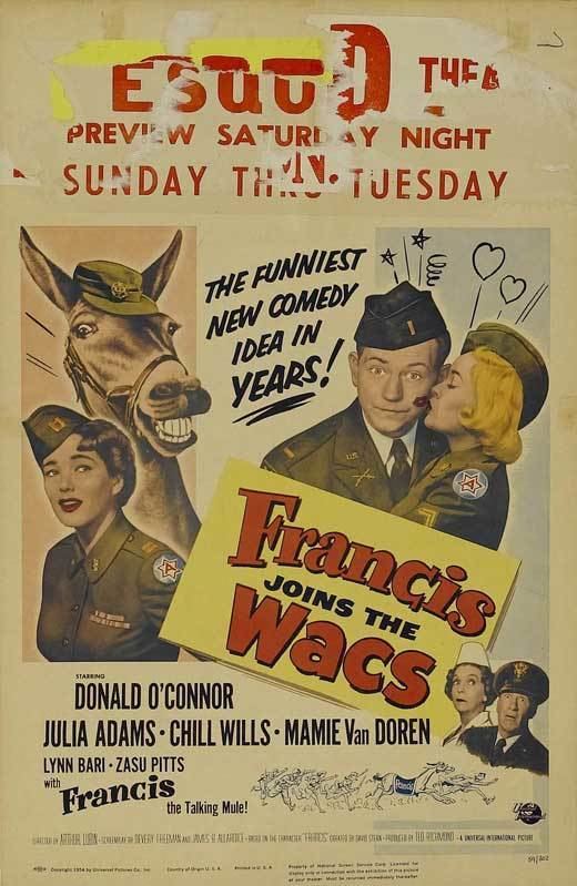 Francis Joins the WACS Francis Joins the WACs Movie Posters From Movie Poster Shop