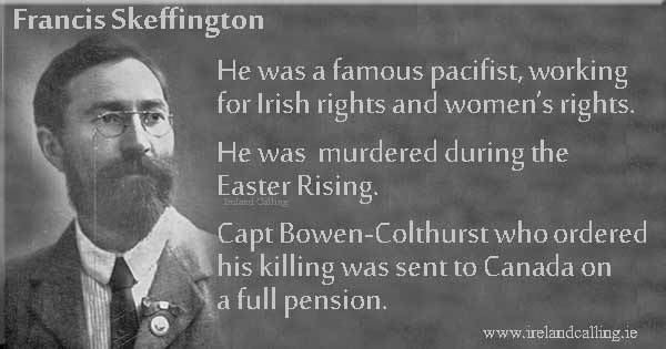 Francis Sheehy-Skeffington Francis Skeffington Irish nationalist