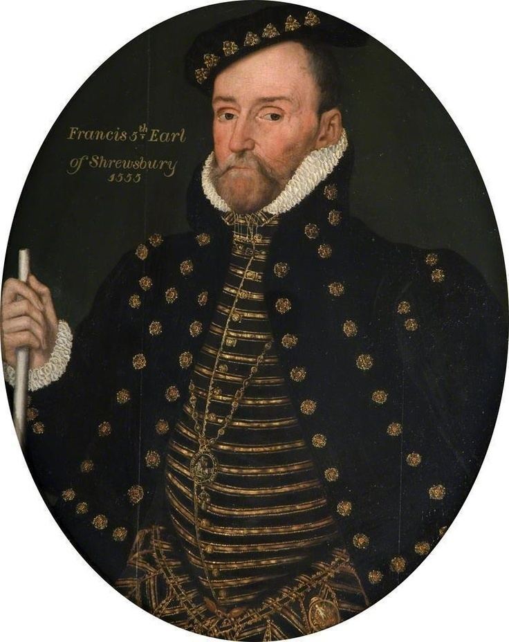 Francis Talbot, 5th Earl of Shrewsbury On this day in 1560 Francis Talbot 5th Earl of Shrewsbury died