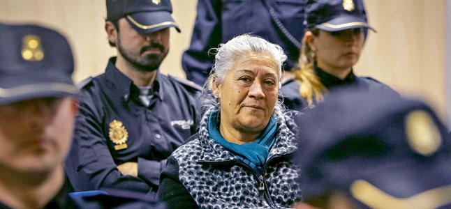 Francisca Cortés Picazo Trasladan a La Paca a la crcel de Villena tras 15 das en Palma