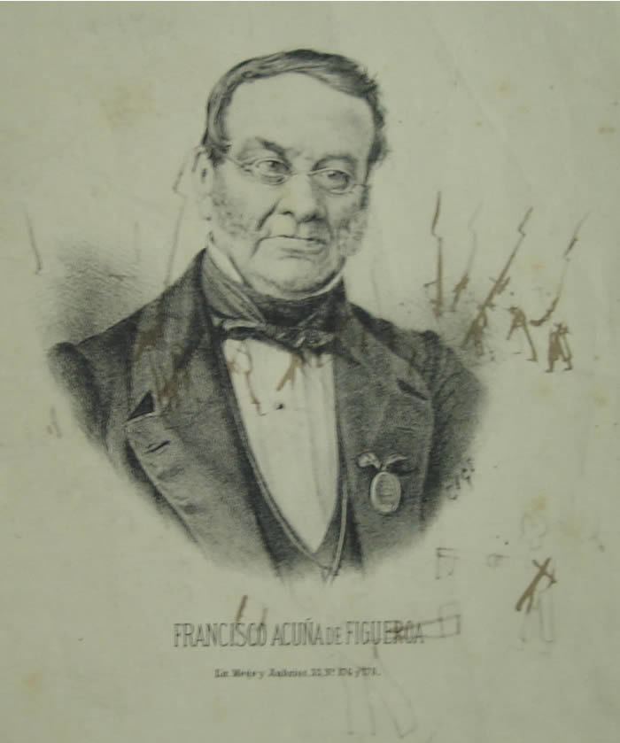 Francisco Acuna de Figueroa Francisco Acua de Figueroa Archivo de Prensa Seminario